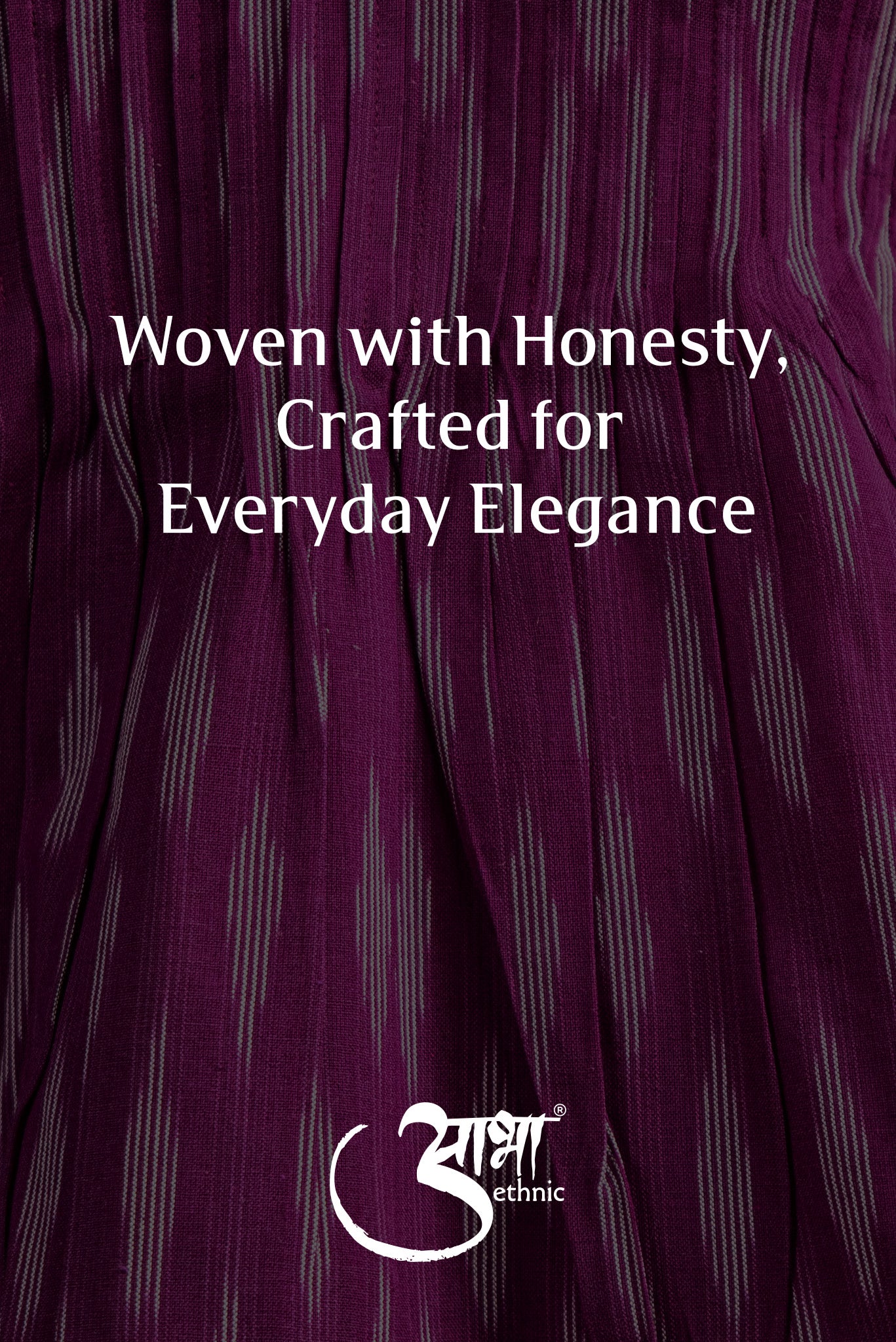 Violet Front Plitted Short Kurti