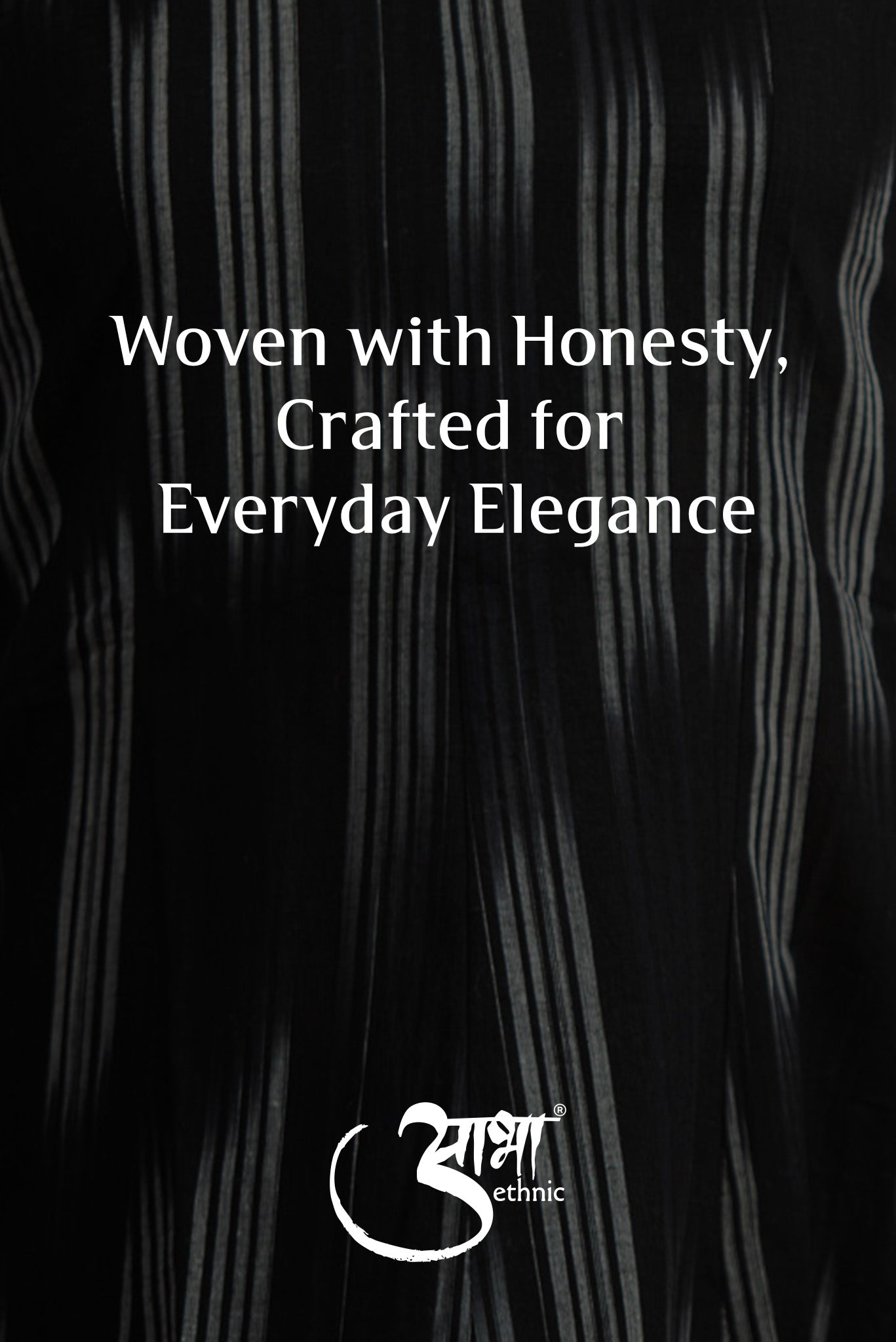 Jet Black Ikkat Haulter Front-Open Crop top