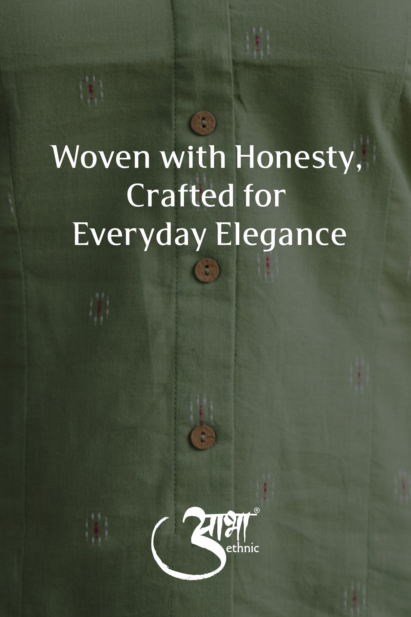 Pista Green Cotton Dobby Sleeveless Overlap Short kurti