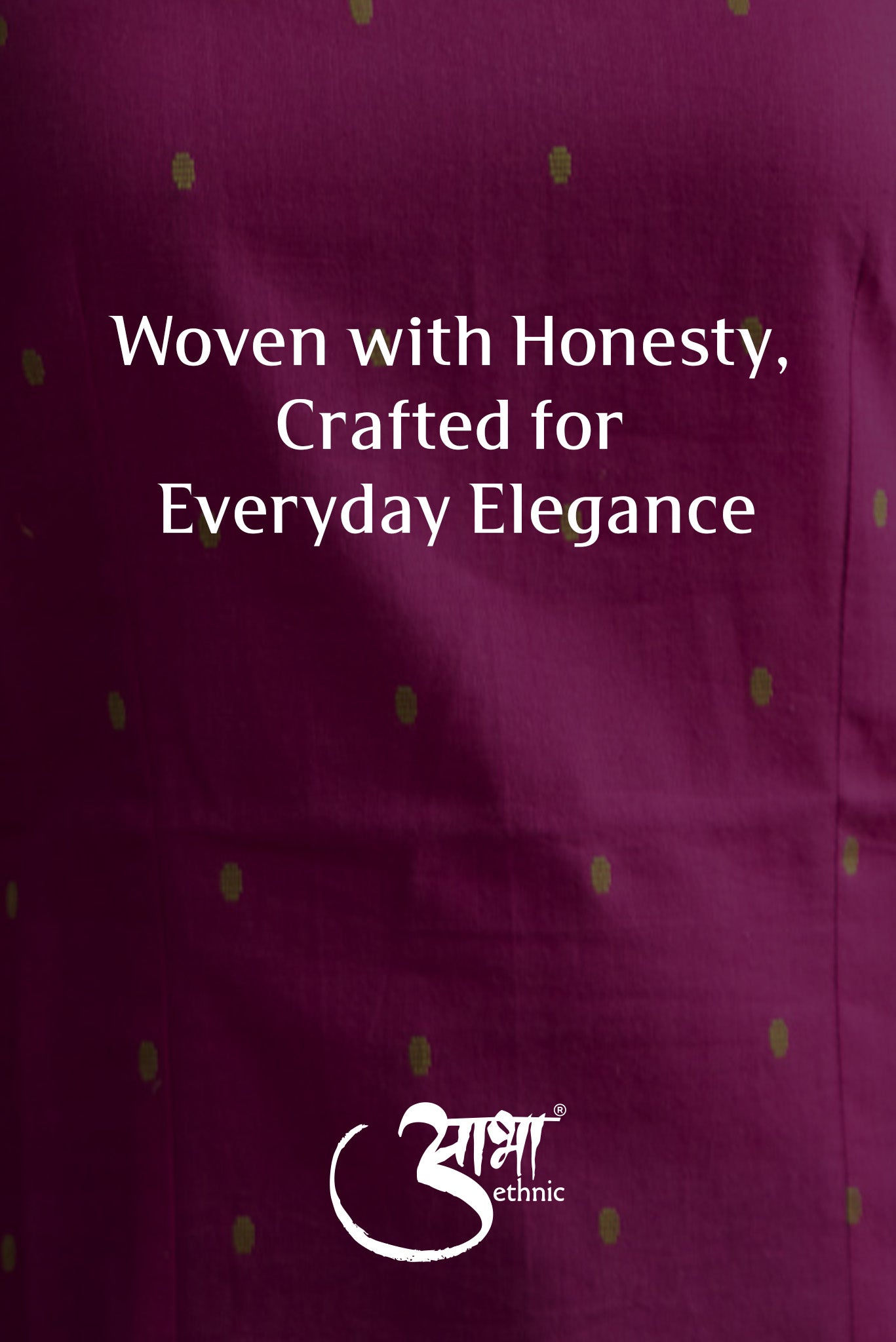 Magenta Pink Handloom Dobby Spaghetti Short Kurti