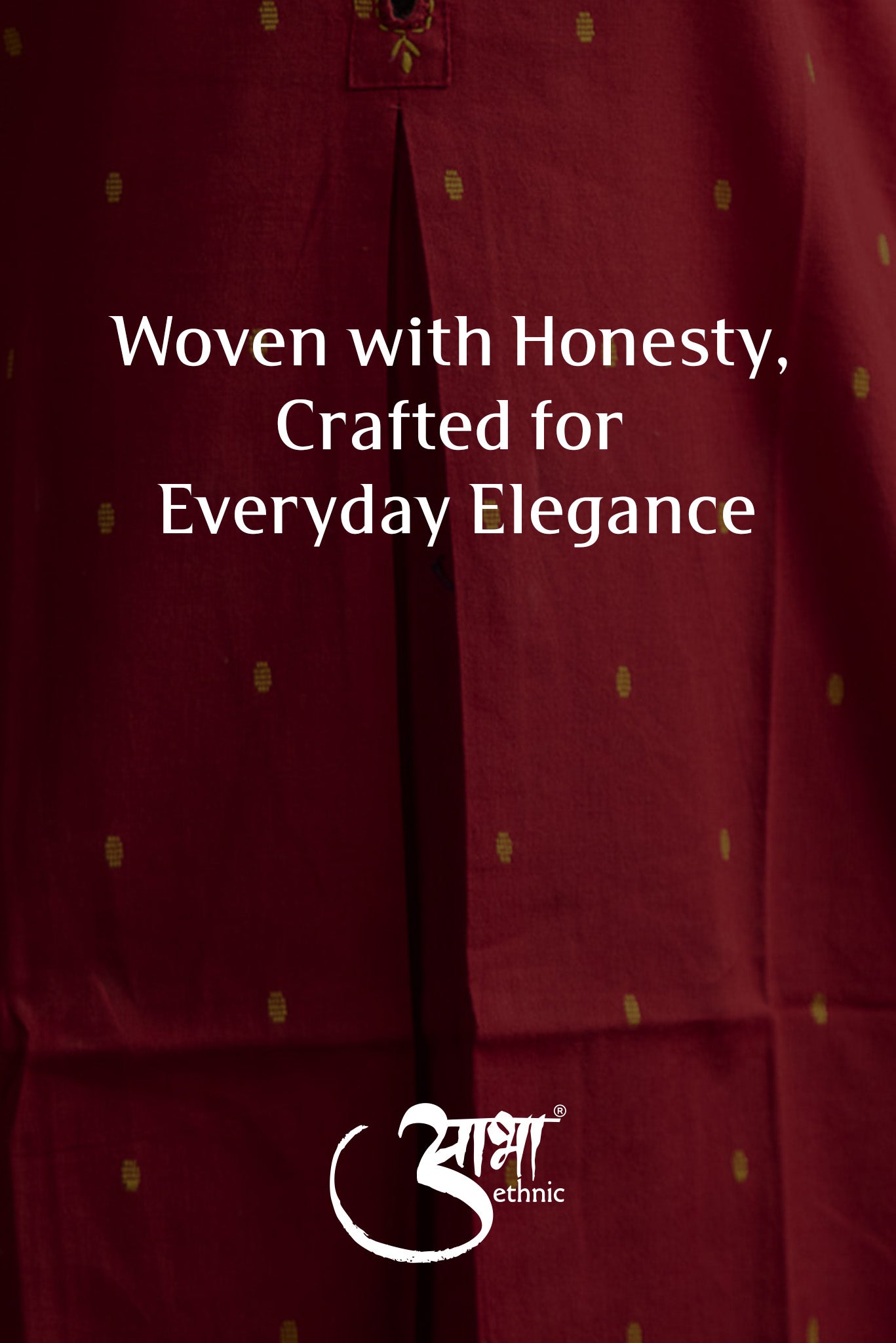 Classic Red Cotton Dobby  Front Box pleats Short kurti